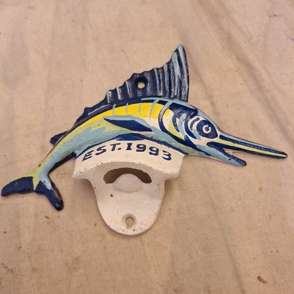 Tommy Bahama Marlin wall mount opener cobalt SH360582